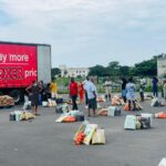 monthy food hamper distribution