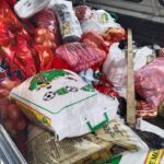 monthy food hamper distribution