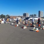 monthy food hamper distribution